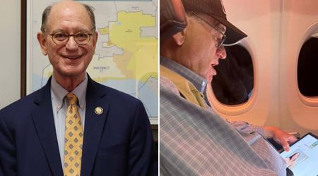 Rep Brad Sherman, 71, denies looking at explicit images on flight as photos go viral