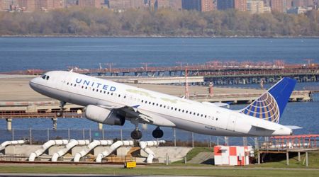 United Airlines makes emergency landing after passenger claims bomb in wife’s luggage