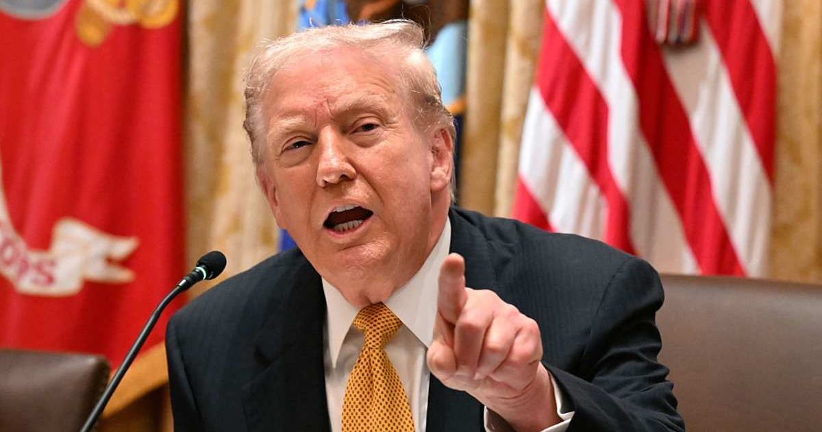 In newly released emails, Jeffrey Epstein appeared to suggest that Donald Trump knew about his criminal activity (Getty Images)