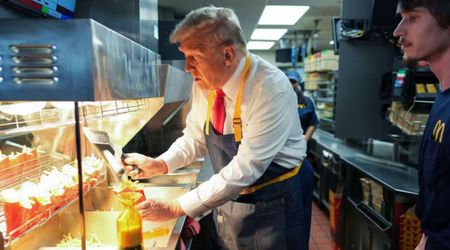 Trump jokes he’s first former McDonald’s fry cook to become president: ‘I am honored’