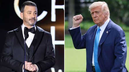 ‘Nothing to see there!’: Jimmy Kimmel pokes fun at Trump's latest White House antics