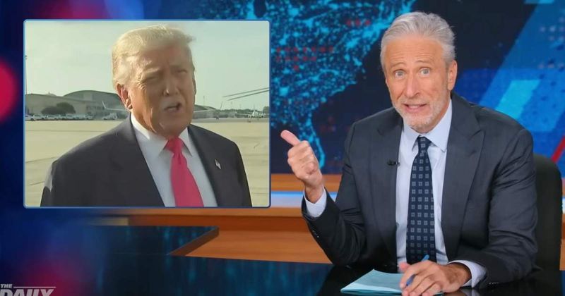 'Dude is flailing': Jon Stewart says Trump's 'bulls**t facade is crumbling' amid Epstein backlash