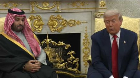 Trump calls Jamal Khashoggi 'extremely controversial' and defends Saudi crown prince in Oval Office