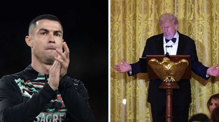 ‘My son is a big fan’: Trump hails Cristiano Ronaldo at WH dinner  for Saudi Crown Prince