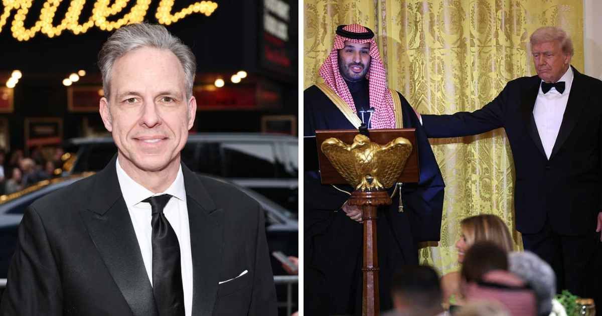 CNN host Jake Tapper tore into President Donald Trump for hosting a dinner for Saudi Prime Minister Mohammed bin Salman (Getty Images)