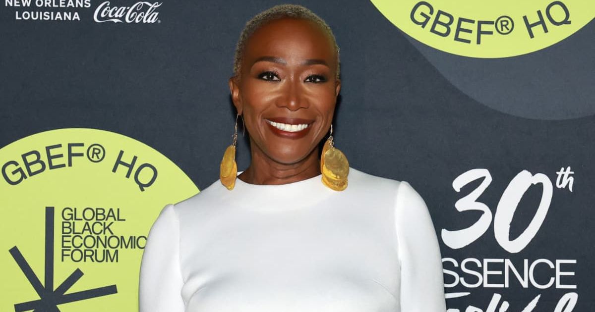 Former MSNBC host Joy Reid expressed concern over biological men identifying as transgender using women’s facilities (Arturo Holmes/Getty Images for ESSENCE)