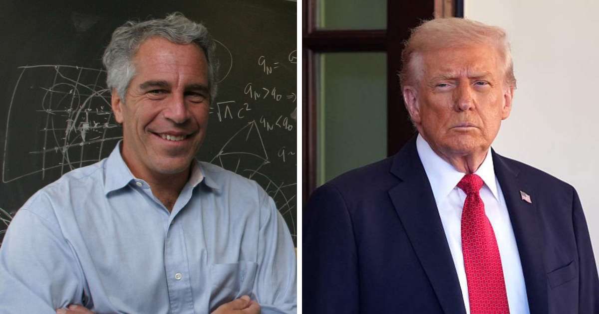Donald Trump claimed Jeffrey Epstein was tied to Democratic figures during his remarks (Getty Images)