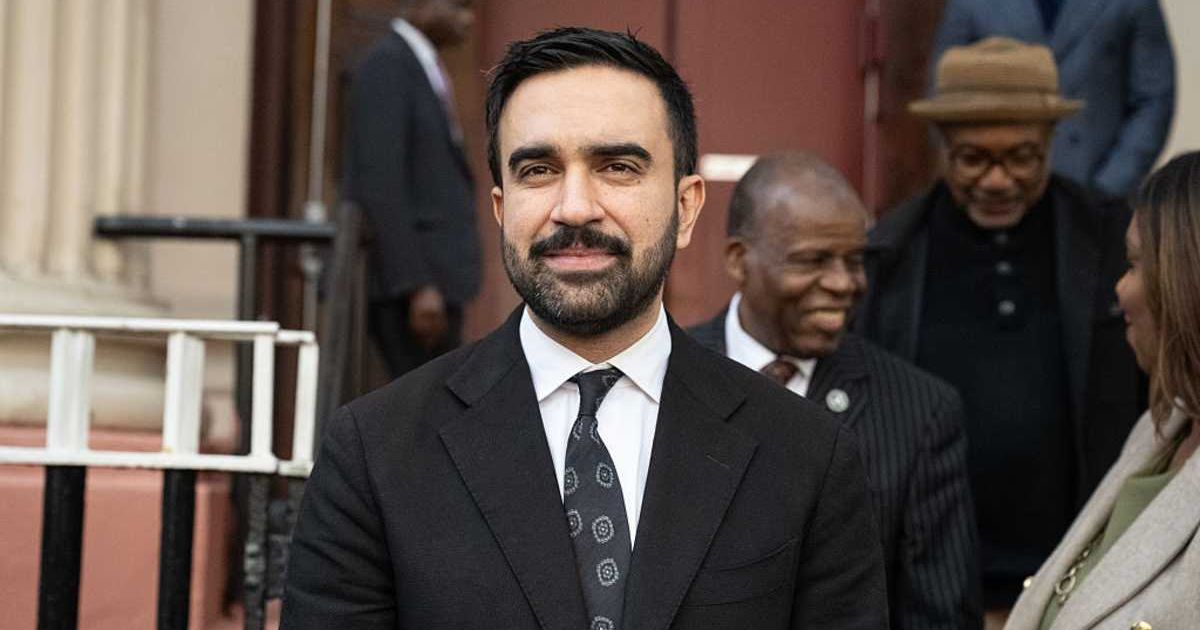 An online rumor claimed Zohran Mamdani will require elementary school children to learn Arabic numerals (Getty Images)