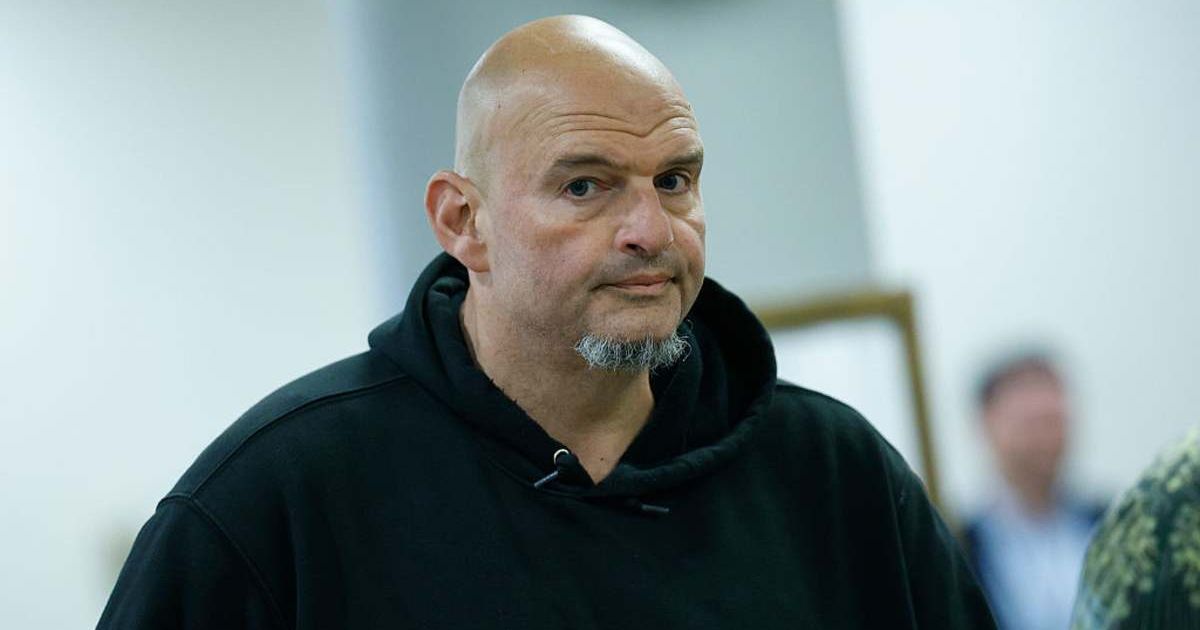 Senator John Fetterman criticized President Donald Trump after Trump launched a fierce attack on six Democratic lawmakers (Kevin Dietsch/Getty Images)