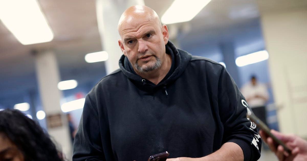 John Fetterman's 'Unfettered' has reportedly struggled to attract readers, selling poorly both online and in stores (Kevin Dietsch/Getty Images)