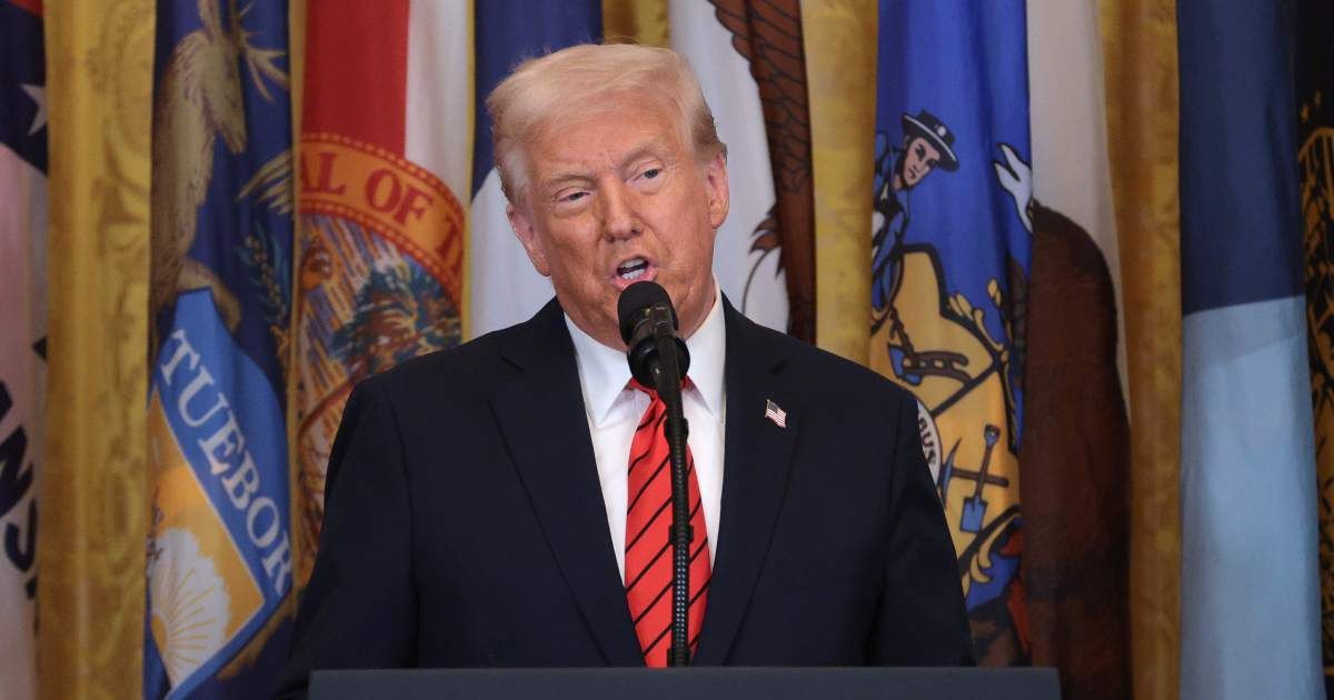 President Donald Trump hinted at possible reconciliation with Rep Marjorie Taylor Greene and claimed that he was also open to her comeback in politics (Getty Images)