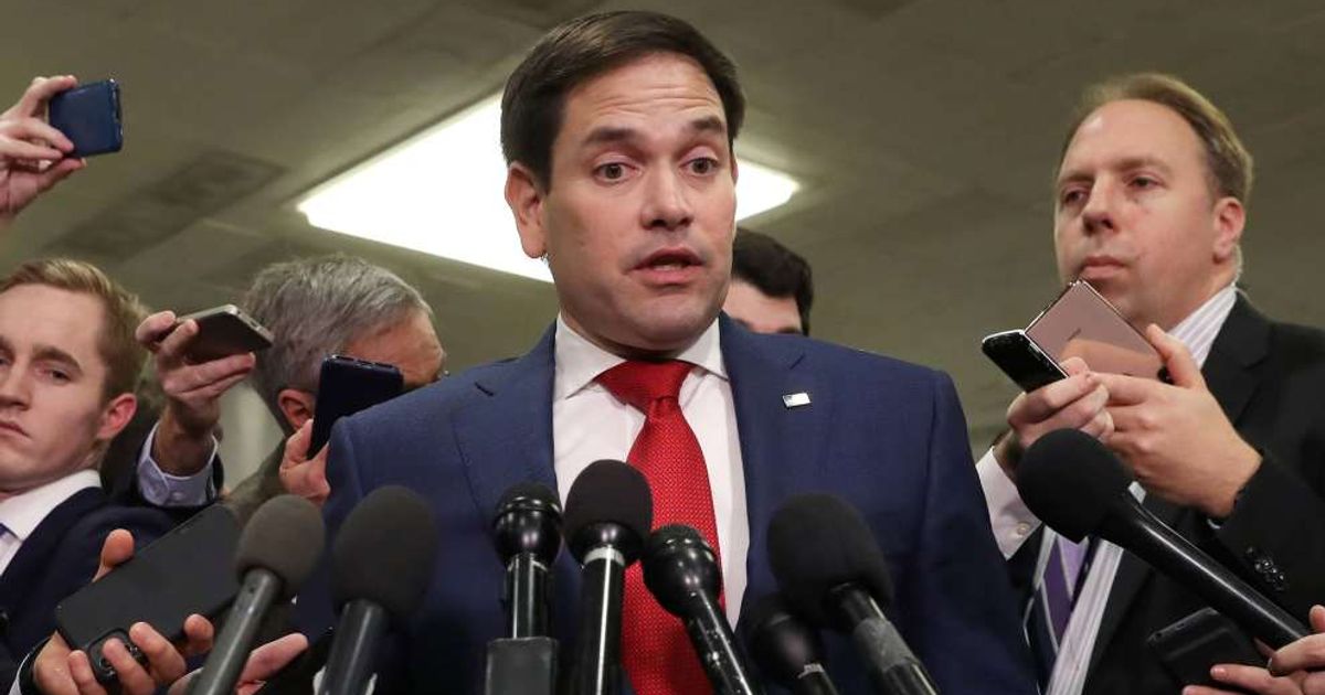 Secretary of State Marco Rubio pushed back on Saturday, November 22, against accusations that the 28-point proposal for peace in Ukraine wasn't authored by the Donald Trump administration (Getty Images)
