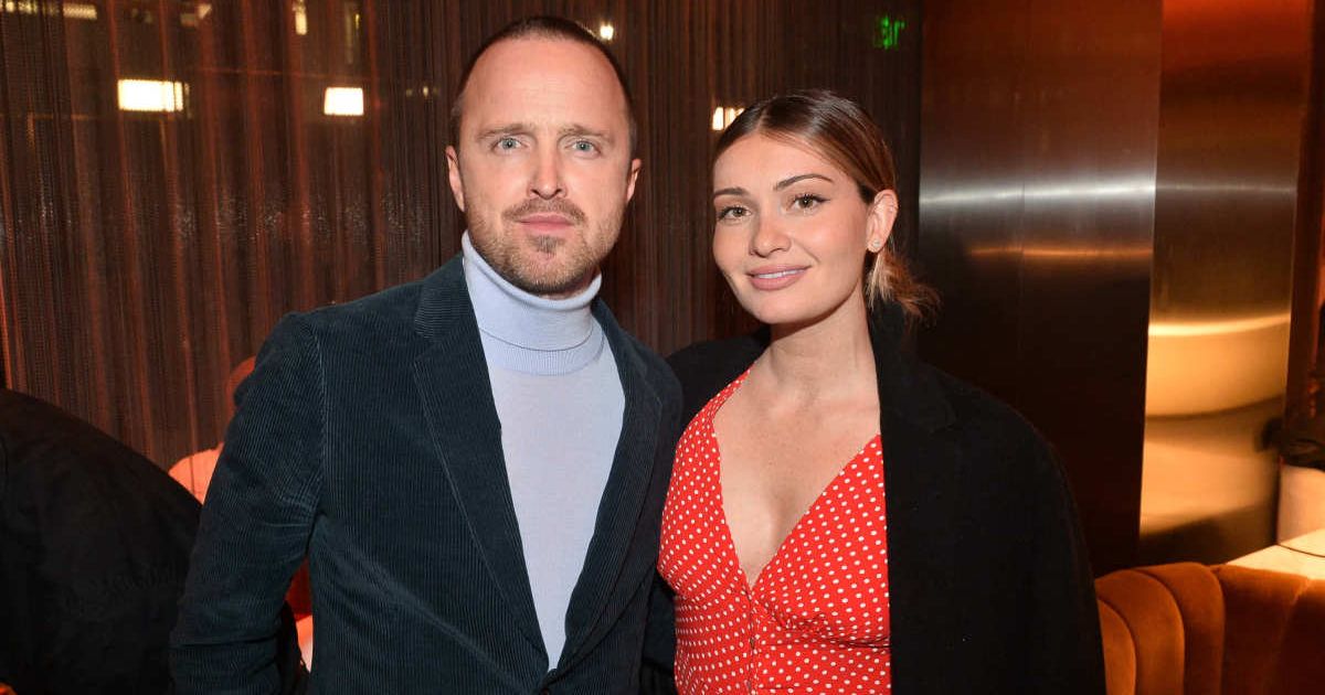 Aaron Paul said he and Lauren Paul decided they were 'done with LA' after wildfires hit Los Angeles and sold their home to move to Paris (Getty Images)