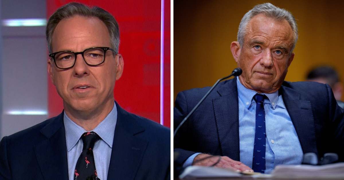 Jake Tapper confronted Republican Senator Bill Cassidy about his vote to confirm Robert F Kennedy Jr as the HHS secretary after Kennedy allegedly ordered the CDC to change its guidance on autism (Getty Images)