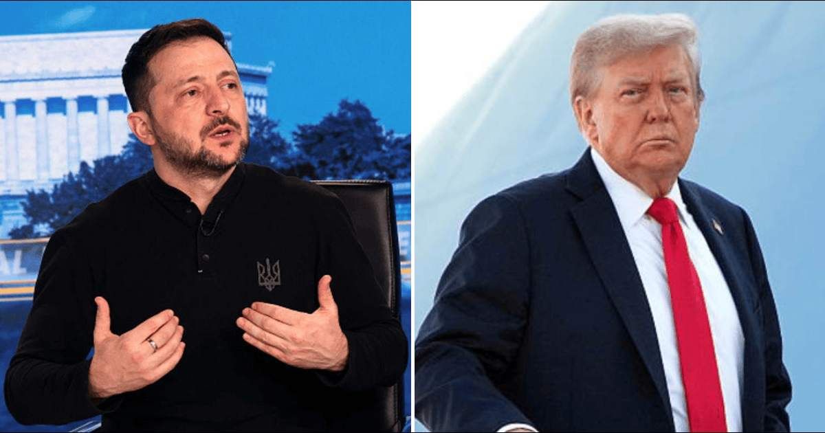 Volodymyr Zelensky expressed gratitude to Donald Trump for aid and his role in the proposed peace plan during Geneva peace negotiations (Getty Images)