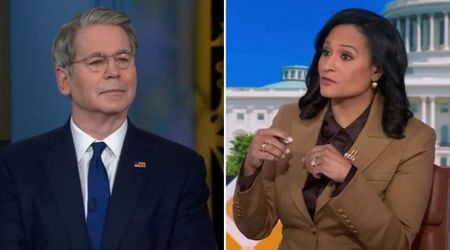 Scott Bessent disrupts NBC interview with a bizarre question about Kristen Welker’s arm