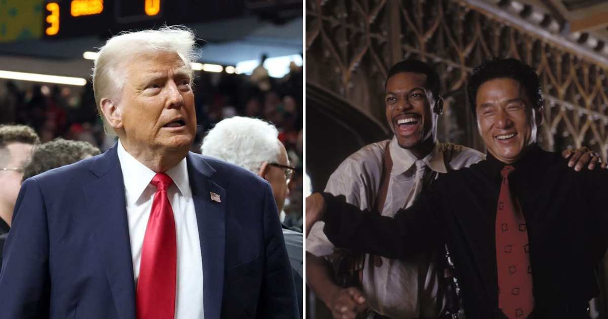 Trump reportedly pressuring studio to make a sequel to iconic buddy film (Getty Images, New Line Cinema)