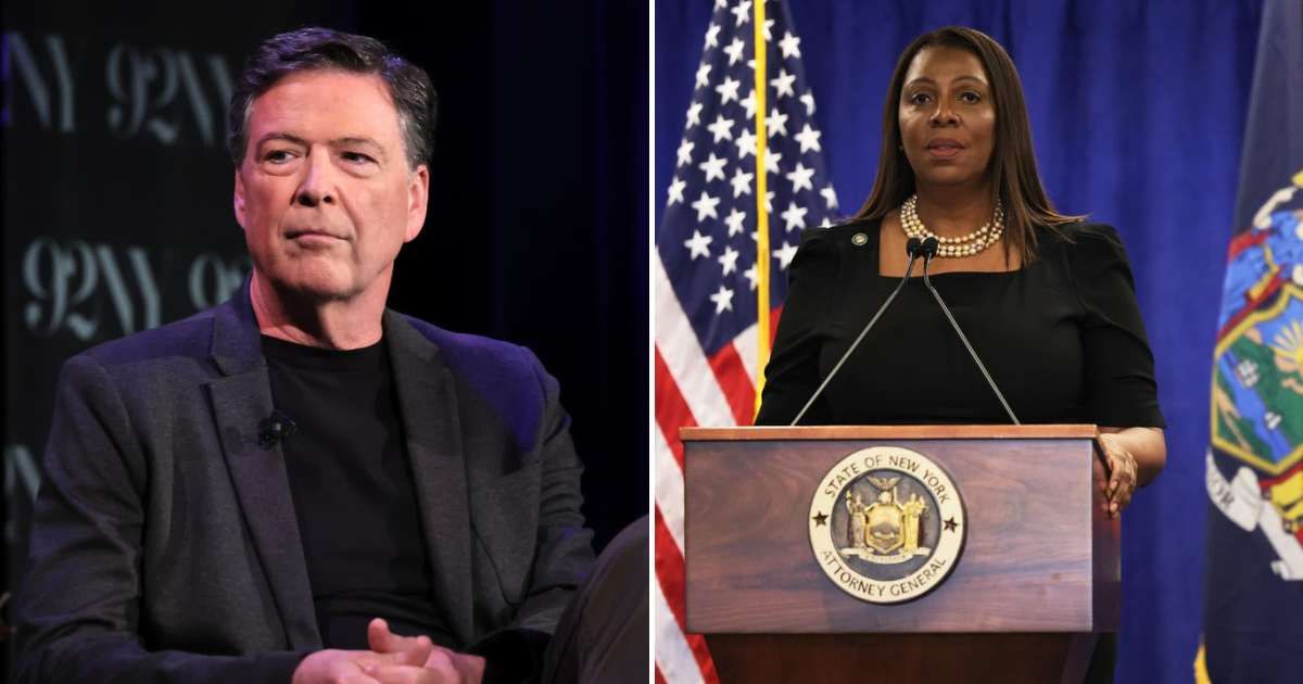 US District Judge Cameron Currie agreed with James Comey’s argument that Lindsey Halligan lacked legal authority to present the cases to a grand jury (Getty Images)