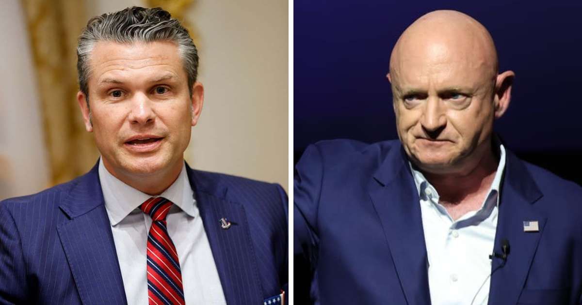 Mark Kelly was described as eligible for recall to face potential court-martial under UCMJ rules (Getty Images)