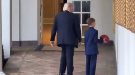 Trump sparks health concerns after ‘strange walk’ with grandson in new White House video