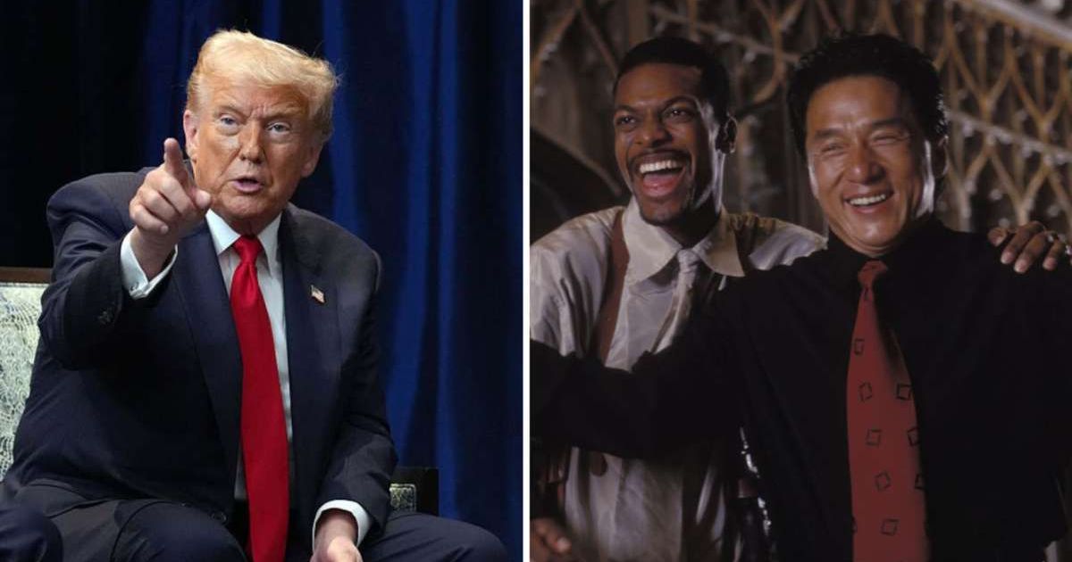 President Donald Trump had urged for the production of 'Rush Hour 4' to begin (Getty Images)