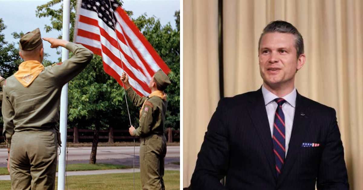 Pete Hegseth's draft memo to congress claims Boy Scouts are no longer a 'meritocracy' (Getty Images)