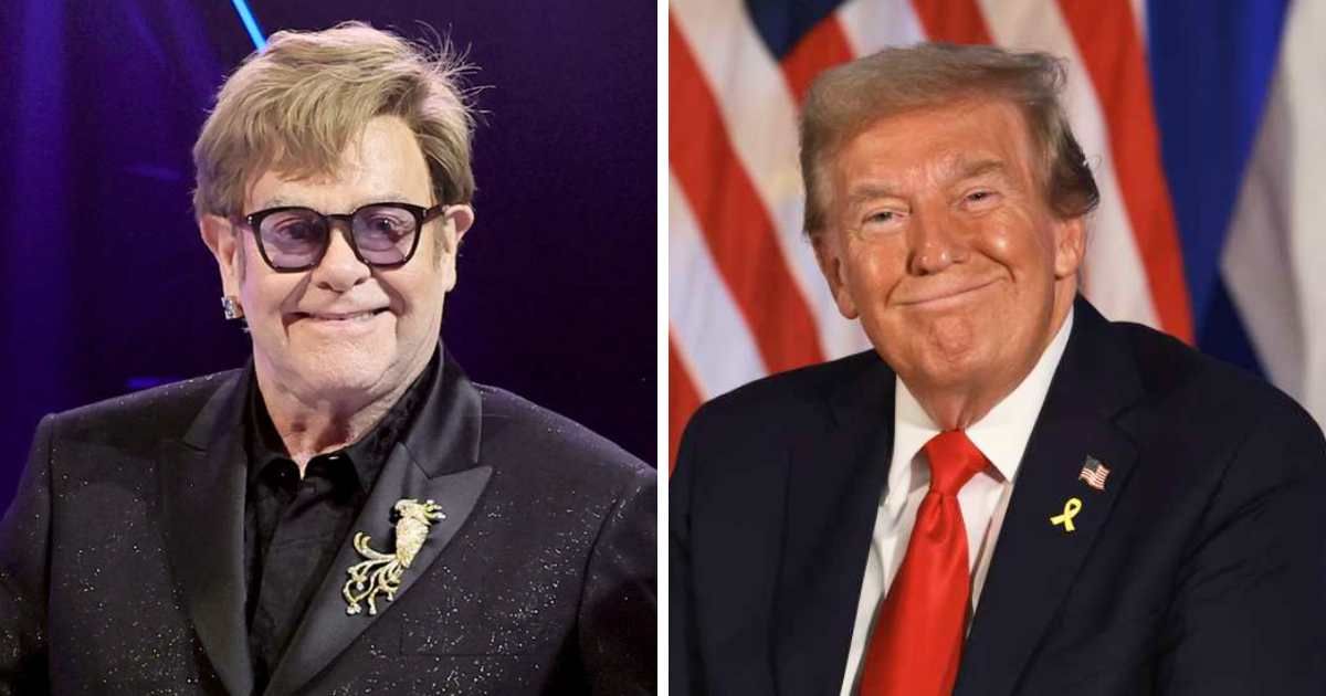 Elton John said President Donald Trump could reshape his legacy by ending AIDS (Theo Wargo/Getty Images for Elton John AIDS Foundation, Getty Images)