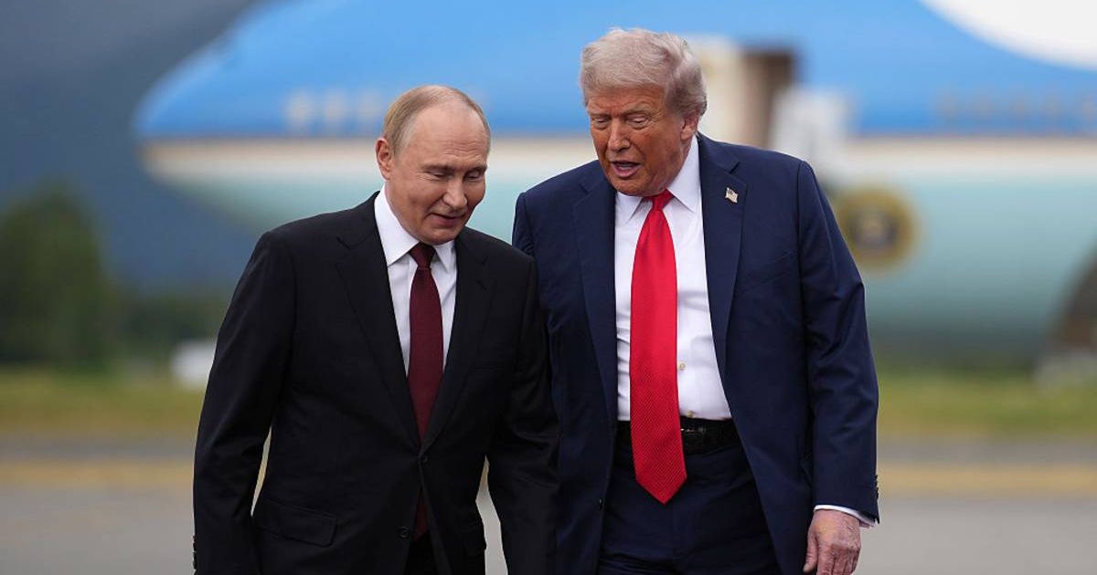 Russia claimed that the transcript leak was meant to disrupt ongoing US‑Ukraine peace efforts, as it accused unknown actors of interference (Getty Images)