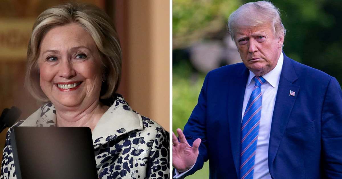 A federal appeals court affirmed $1 million in sanctions against Donald Trump and Alina Habba in the Hillary Clinton case, citing wasted resources and a pattern of misuse (Getty Images)