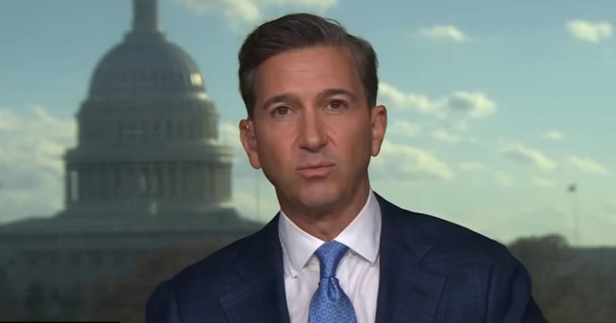 The White House is targeting MS NOW correspondent Ken Dilanian for his reaction to the shooting of National Guard troops in Washington DC (Screengrab/MSNow/YouTube)