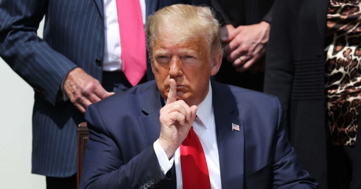 The post claimed Donald Trump called himself the ‘king’ while attacking Letitia James and James Comey and defending his prosecutorial power (Getty Images)