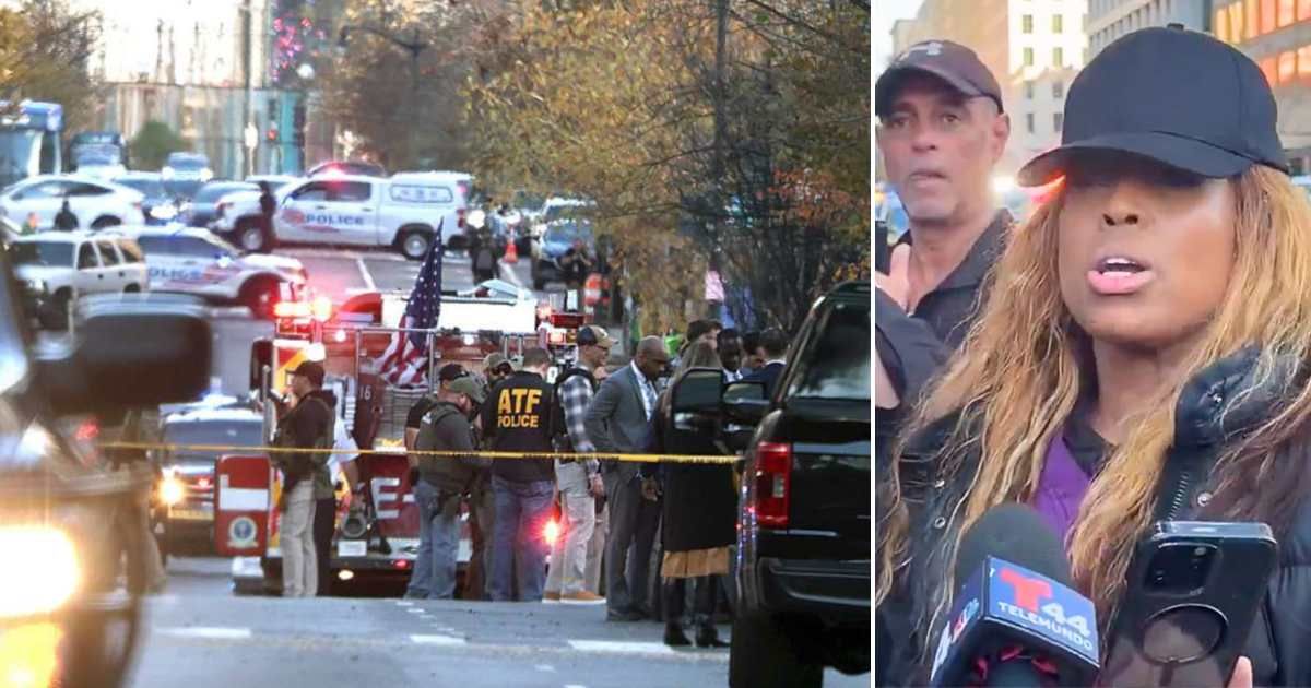 Two National Guard troops were left in critical condition after being shot near the Farragut West metro station the day before Thanksgiving (Getty Images, X/@dcexaminer)