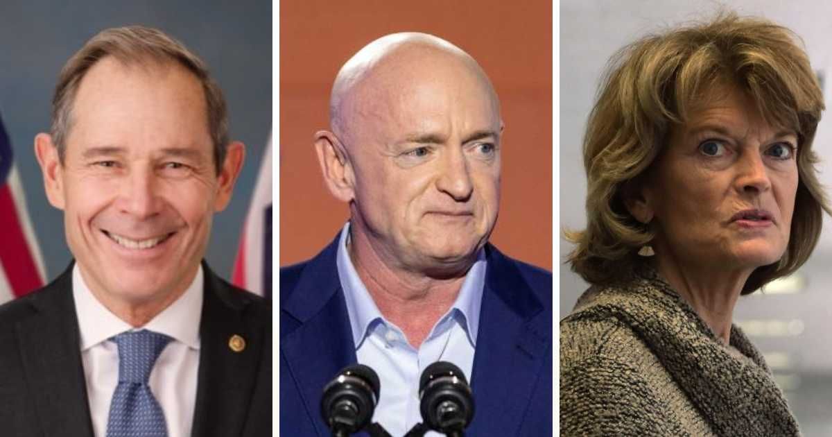 Sen Lisa Murkowski and Sen John Curtis defended their Democratic colleague Mark Kelly as the Trump administration moved to punish him over a video in which he said the military can refuse illegal orders (Getty Images, @John Curtis/X)