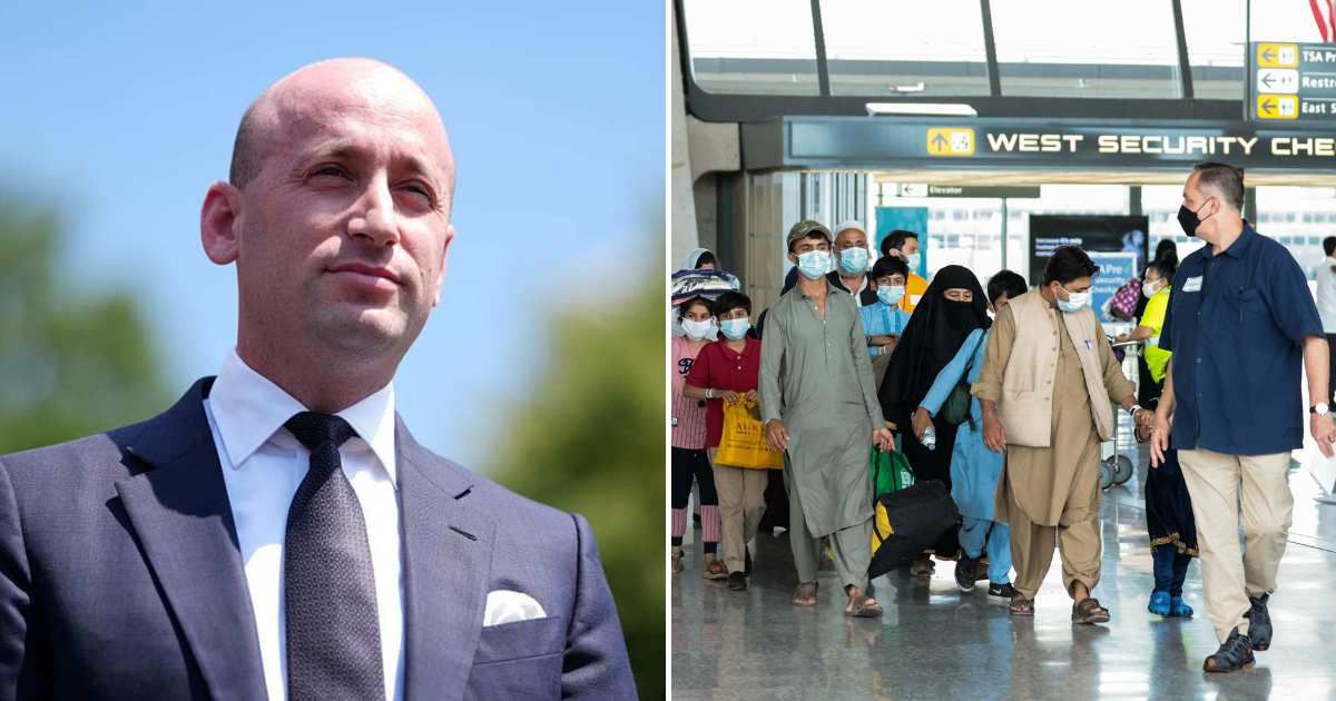 Stephen Miller announced a plan to 'review every person' added in the last four years, targeting 20M immigrants (Getty Images)