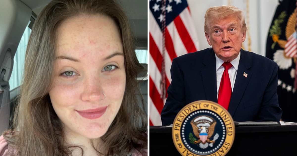 Donald Trump said he spoke to Sarah Beckstrom's parents and that the family was 'devastated' over her death (Sarah Beckstrom/Facebook, Getty Images)