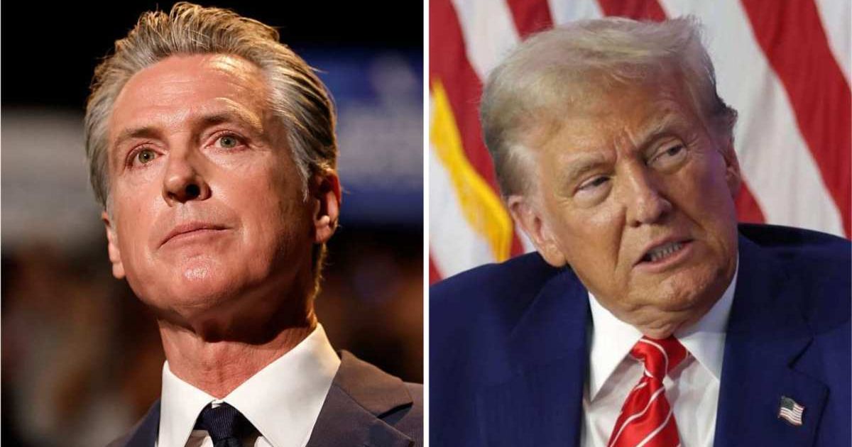 California Governor Gavin Newsom’s press office slammed the Trump administration in a sharp social media post (Getty Images)