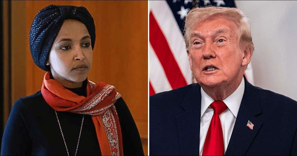 President Donald Trump launched an attack on Congresswoman Ilhan Omar amid his immigration crackdown after the White House shooting suspect was identified as an Afghan national (Getty Images)