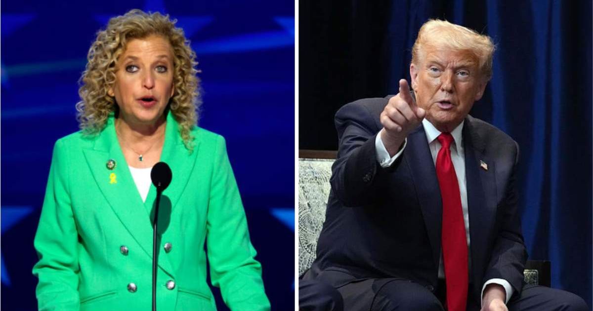 Debbie Wasserman Schultz criticized Donald Trump's crime crackdown policies during an appearance on CNN (Getty Images)