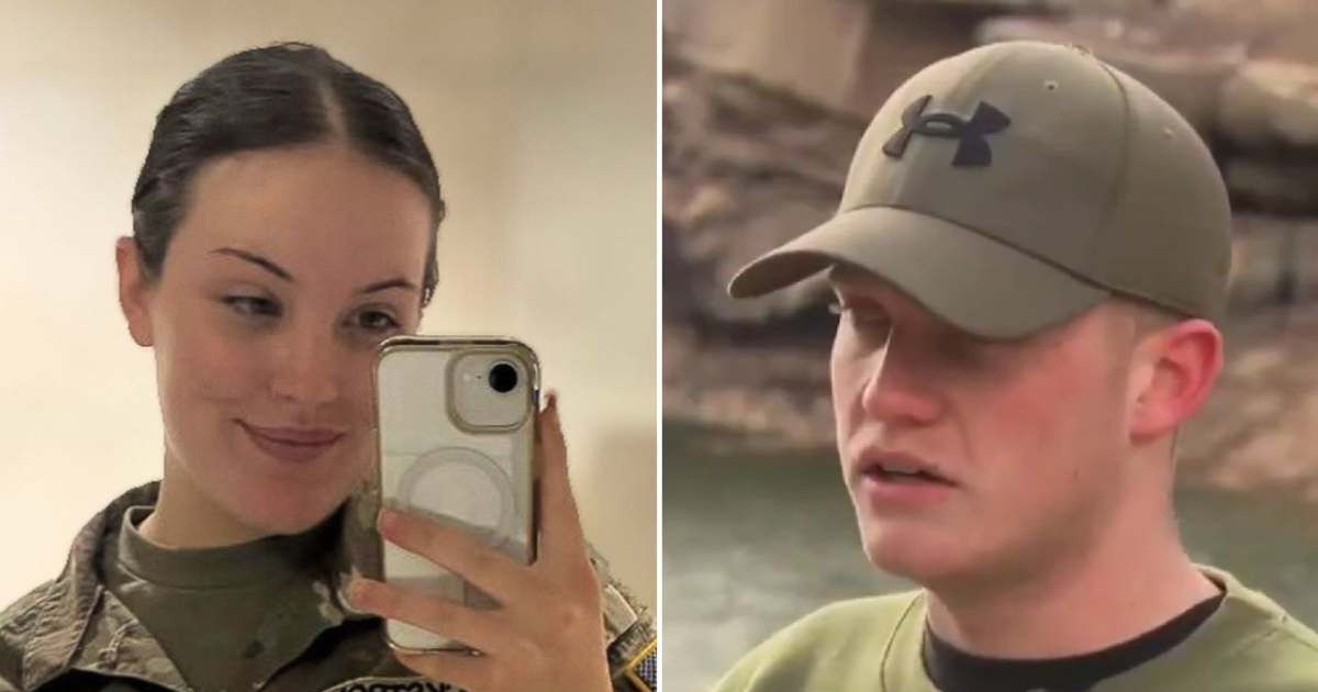 Sarah Beckstrom's ex-boyfriend, Adam Carr, claimed the 20-year-old had been deeply frustrated with her deployment to Washington, DC (@WVNationalGuard/X, @krassenstein/X)