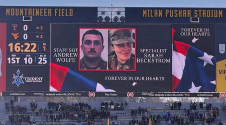 West Virginia football game honors National Guard members shot in DC attack