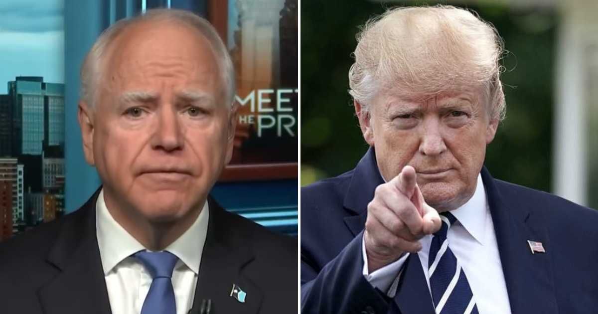 Tim Walz rebuked Donald Trump’s slur and defended the Somali community’s ‘diversity’ and ‘energy’ in Minnesota (NBC News/YouTube, Getty Images)