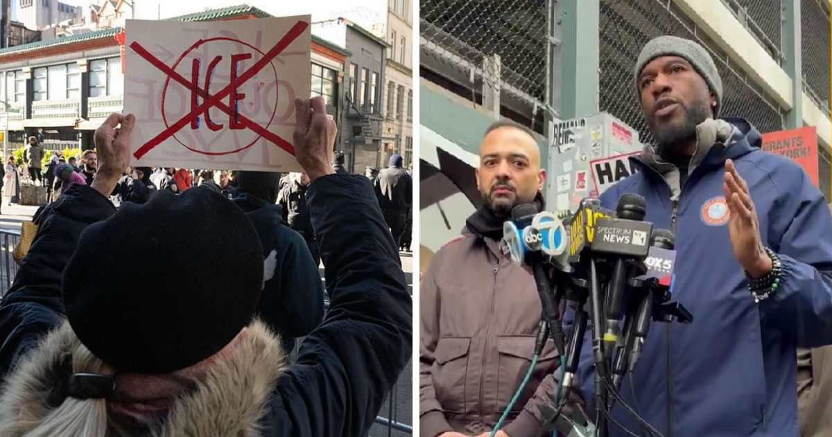 NYPD Commissioner Jessica Tisch reportedly rebuked federal agents for failing to coordinate during the raid response (Screengrab/@thenyic/X, Getty Images)