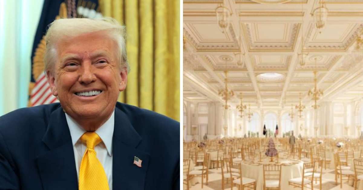 Trump’s ballroom plans sparked debate with White House architect James McCrery II over design (White House gov, Getty Images)