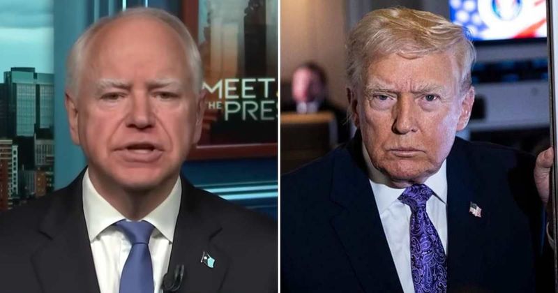 Tim Walz condemns Trump’s cruel slur: ‘As a parent, that term is just so damaging’