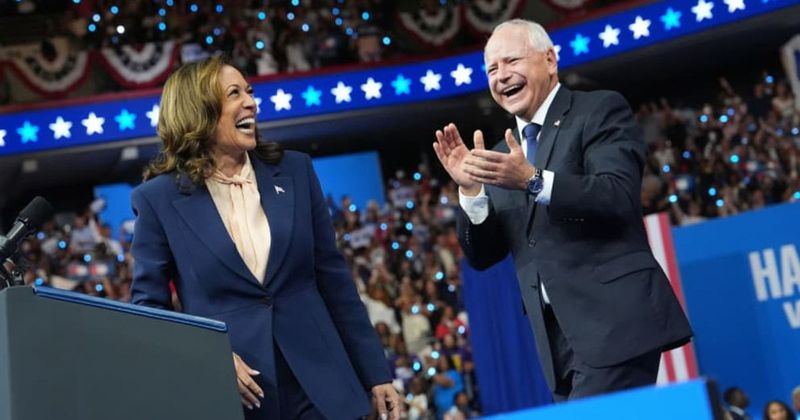 Tim Walz supports a 2028 Kamala Harris run, says it 'betters all of us' despite their 2024 loss