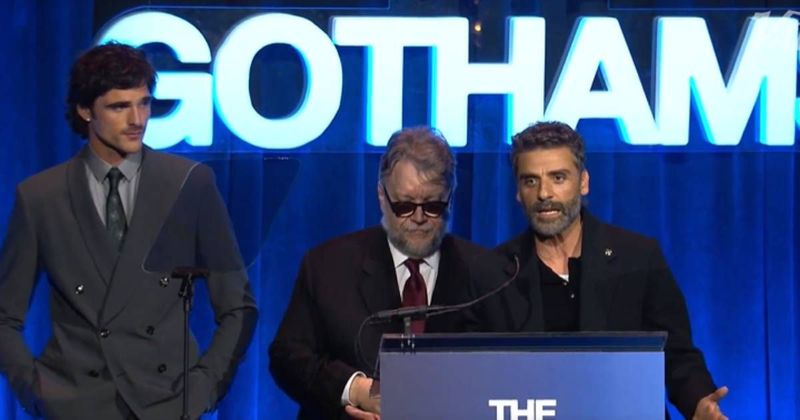 ‘Immigrants, baby, we get the job done’: Oscar Isaac jabs Trump’s migration halt at Gotham Awards