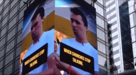 Charlie Kirk gets Times Square tribute from TPUSA, allowing thousands of fans to see him every day
