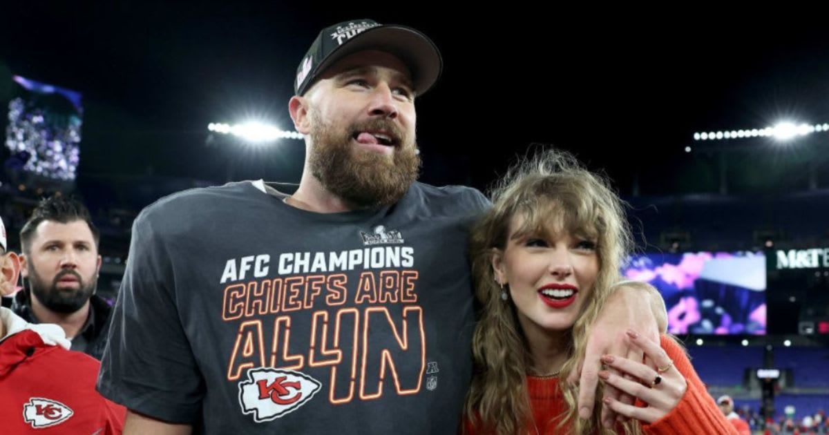 A viral rumor claimed Taylor Swift and Travis Kelce announced an $80 million plan to build a free orphanage (Getty Images)