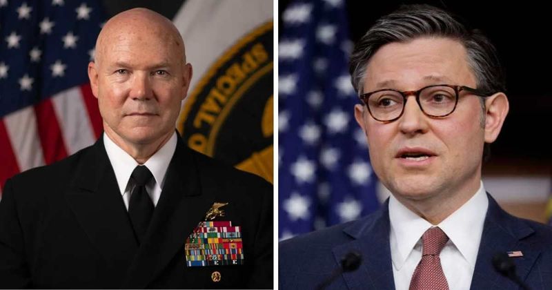 Pentagon backs Admiral Bradley’s strike call while Speaker Johnson reviews video footage