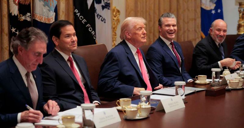 Trump says he’s ‘sharper’ now while floating radical income tax overhaul in Cabinet session